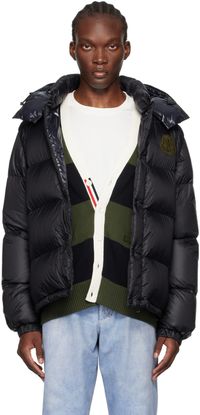 Moncler Navy Cyclone 2-In-1 Down Jacket