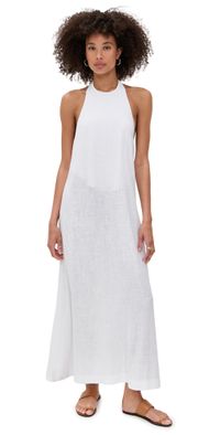 Sold Out NYC The Fete Linen Dress White M