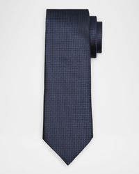 Men's Tonal Geometric Jacquard Tie