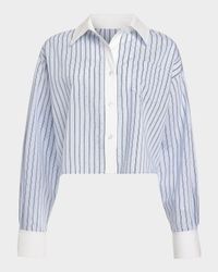 Lennox Stripe Long-Sleeve Top