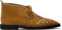 Wales Bonner Tan Desert Lace Studs Boots