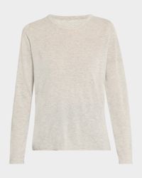 Machine Washable Cashmere Crewneck Pullover