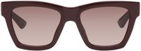 Gucci Burgundy Cat Eye Sunglasses