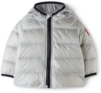 Canada Goose Kids Bébé | Blouson Crofton argenté rembourré en duvet