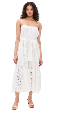 Marea Camille Dress White Eyelet S