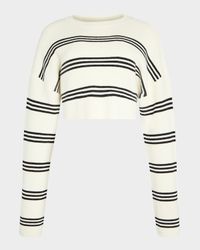 Sharlie Striped Knit Sweater
