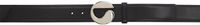 Coperni Ceinture noire à logo