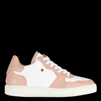 Newlab - Baskets basses en cuir - Taille 41 - Beige