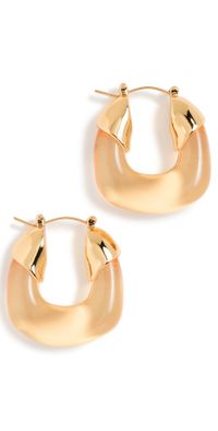 Lizzie Fortunato Mini Hoops Honey One Size