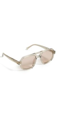 Luv Lou The Banks Sunglasses Eucalyptus One Size