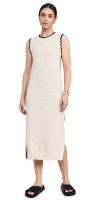 Varley Dwight Tank Knit Dress Birch M