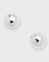 Stud Earrings in Sterling Silver