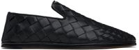 Bottega Veneta Black Sunday Slippers