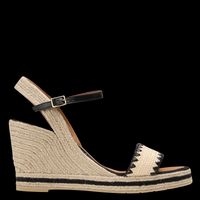 Mon Soulier - Espadrilles compensées raphia - Taille 41 - Beige