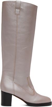 Maryam Nassir Zadeh Purple Norfolk Boots