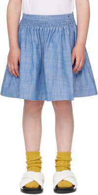 Bonpoint Kids Blue Froufrou Skirt