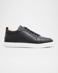 Men's Rantulow Leather Low-Top Sneakers