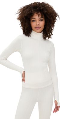 FP Movement Run Around Seamless Layer Top Ivory M/L