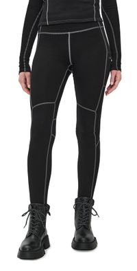 Halfdays Hallie Merino Wool Leggings Black L