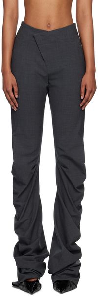 Ottolinger Gray Drape Trousers