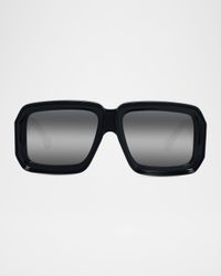 Signature Square Mirrored Sunglasses
