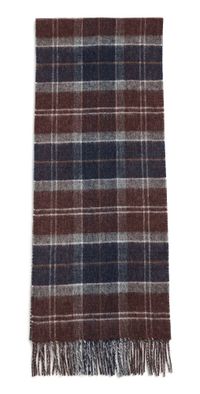 Barbour Barbour Dramside Reversible Scarf Midnight Oak Tartan One Size
