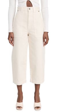 Khaite Hewey Jeans Ivory Rigid 26