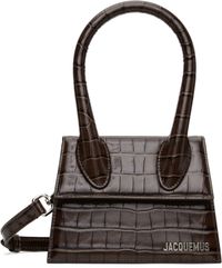 JACQUEMUS Brown La Croisière 'The medium Chiquito' Bag