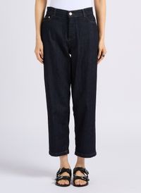 Humility - Jean droit en coton - Taille 46 - Bleu