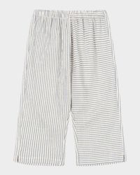 Rosie H-W x Boy's Duo Striped Seersucker Pants, Size 18M-4