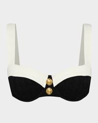 Alexandria Colorblock Chic Bikini Top