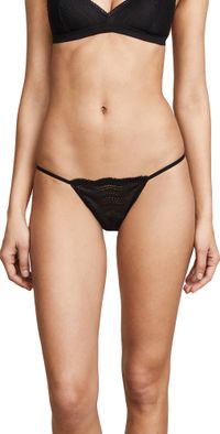 Cosabella Dolce G-String Black One Size