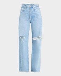 Logan Mid-Rise Wide-Leg Jeans