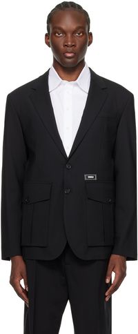 Dsquared2 Black Utility Blazer