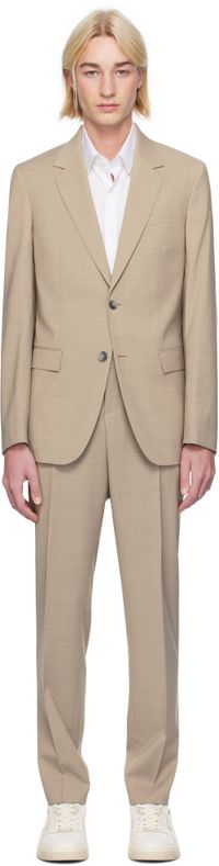Boss Complet ajusté beige