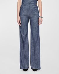 Tonne High-Rise Stretch Denim Pants