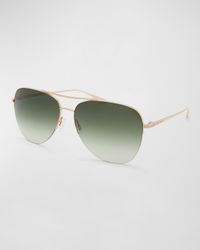 Chevalier Titanium Aviator Sunglasses