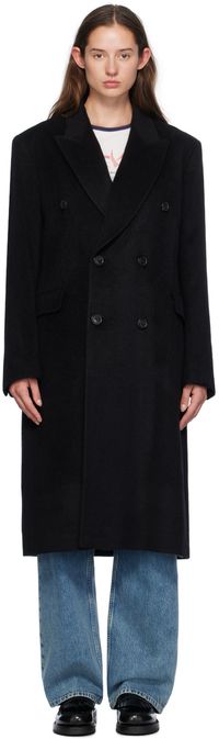 OUR LEGACY Manteau Whale noir