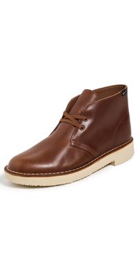 Clarks Goretex Desert Boots Brown Leather 11