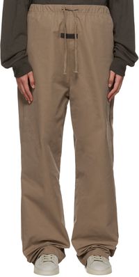 Fear of God ESSENTIALS Brown Relaxed Lounge Pants