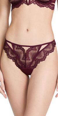 Thistle and Spire Kane Thong Cherry XL