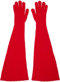 The Row Red Fergie Gloves