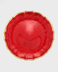Baroque Glass Dinner Plate