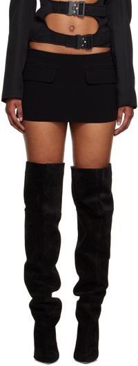 Lado Bokuchava Black Twentythree Miniskirt
