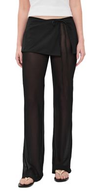 Bec + Bridge Maralia Overlay Pants Black 14