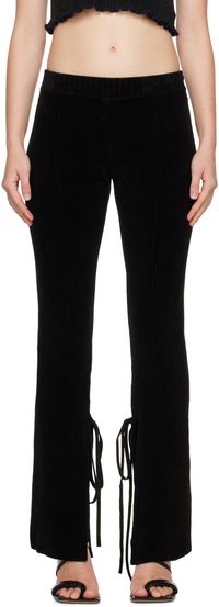 JACQUEMUS Black 'Le Pantalon Duci' Leggings