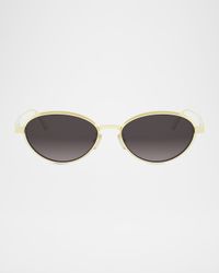 DiorCannage R1U 53MM Oval Sunglasses