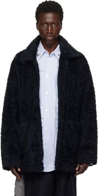 doublet Black Hand-Painted Jacket