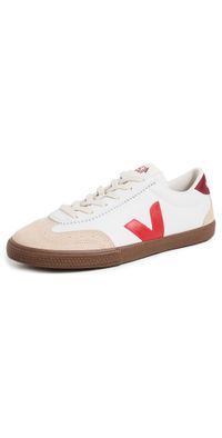 Veja Volley O. T. Leather Sneakers White Pekin Bark 35