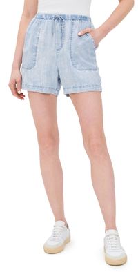 Splendid Angie Indigo Shorts Bleached Indigo XS